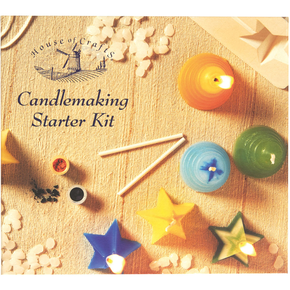 House of Crafts Multicoloured Candle Making Starter Craft Kit Image 1