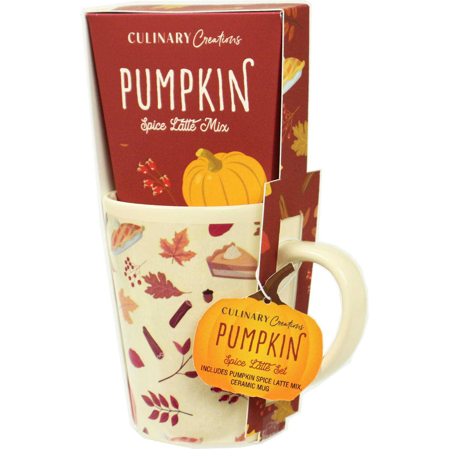 Pumpkin Spice Latte Set - White Image