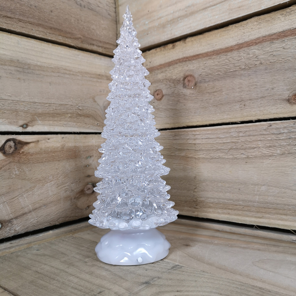 Samuel Alexander Colour Changing Tree LED Christmas Water Spinner 32cm Image 2