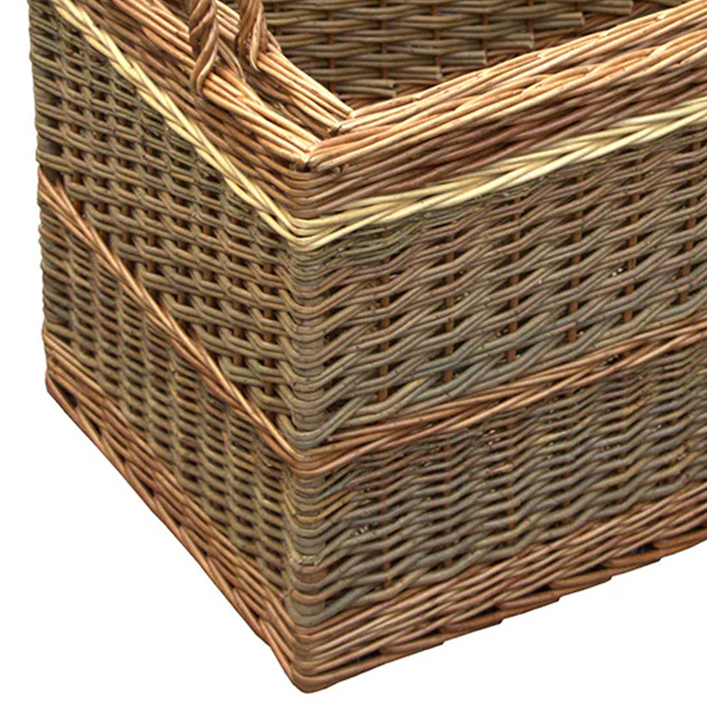 Red Hamper Buttermere Large Log Basket Set of 2 Image 3