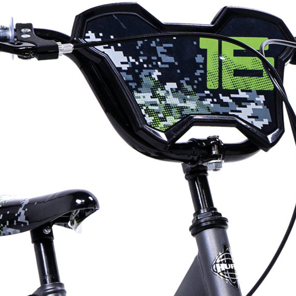 Huffy Delirium 16 inch Black and Green Matte Storm Children's Bike Image 3