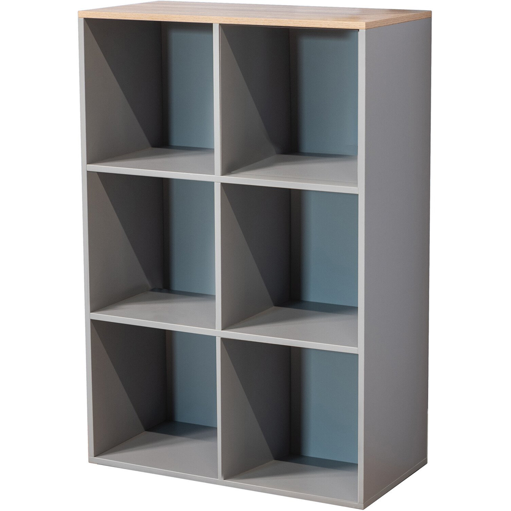 Cuba Sonoma Oak Storage Unit Grey 6 Image 2