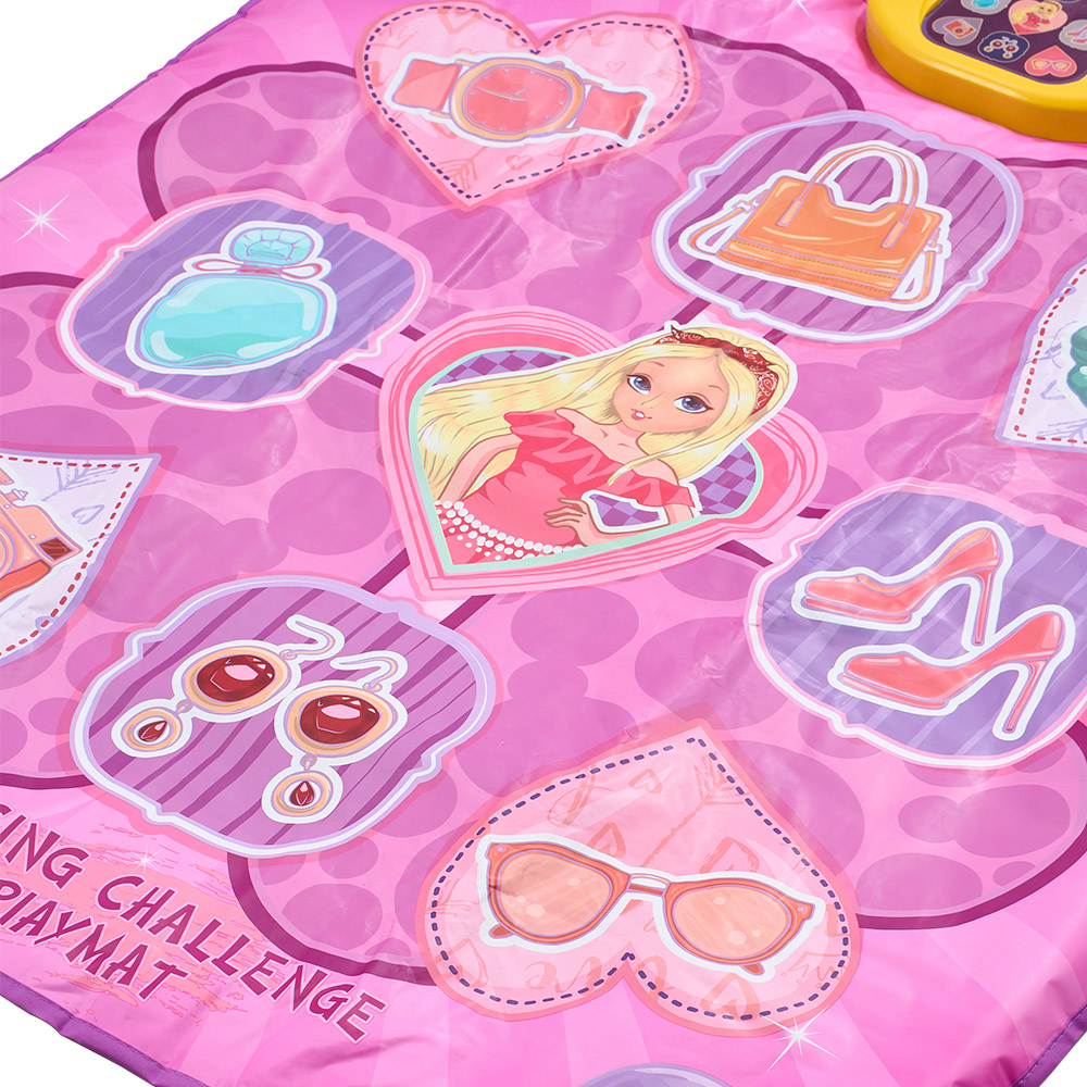 H&O Direct Kids Pink Dance Mat with 2 Game Modes 100 x 87cm Image 3