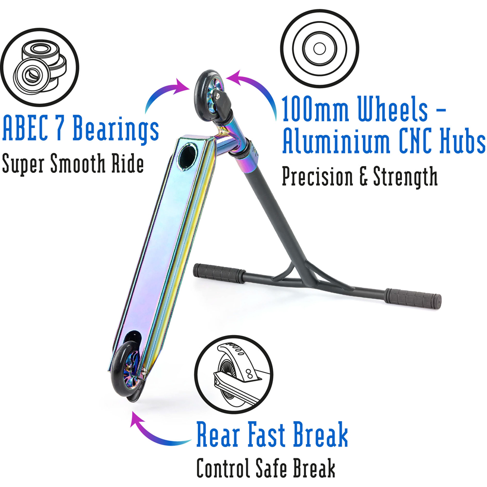 Xootz Y Neochrome Bar Mirage Teen Stunt Scooter Image 6