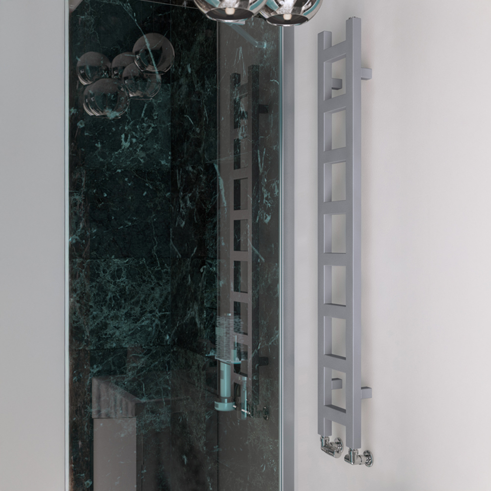 Terma Easy 856 BTU Sparkling Gravel Electric Heated Towel Rail 1280 x 200mm Image 5