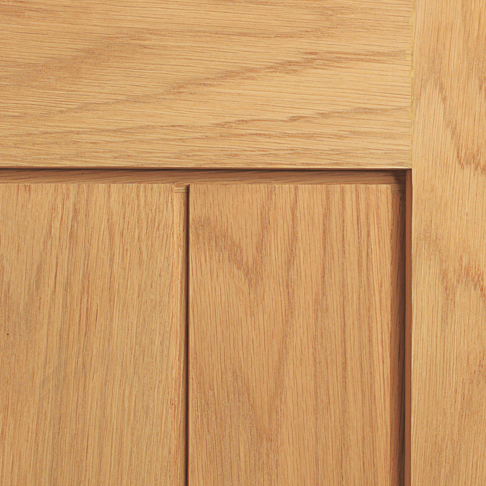 JB Kind Thames Oak Veneered Finished Internal Door 2040 x 926mm Image 3