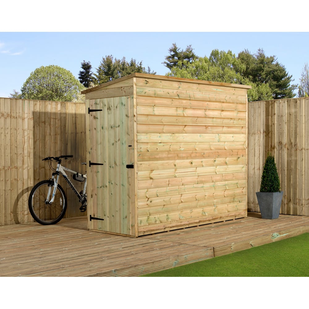 Empire Sheds 2200 5 x 3ft Tongue and Groove Pent Garden Shed Image 4
