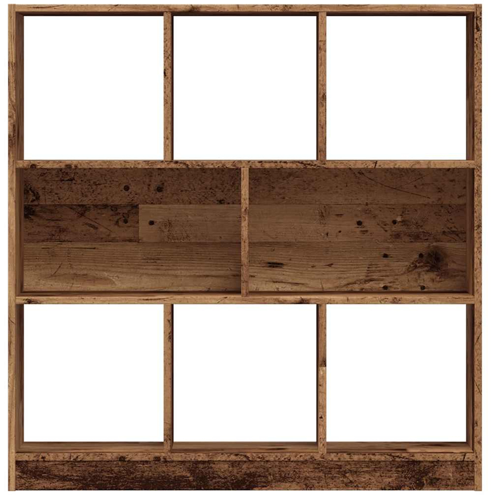 vidaXL 8 Shelf Old Wood Bookcase Image 5