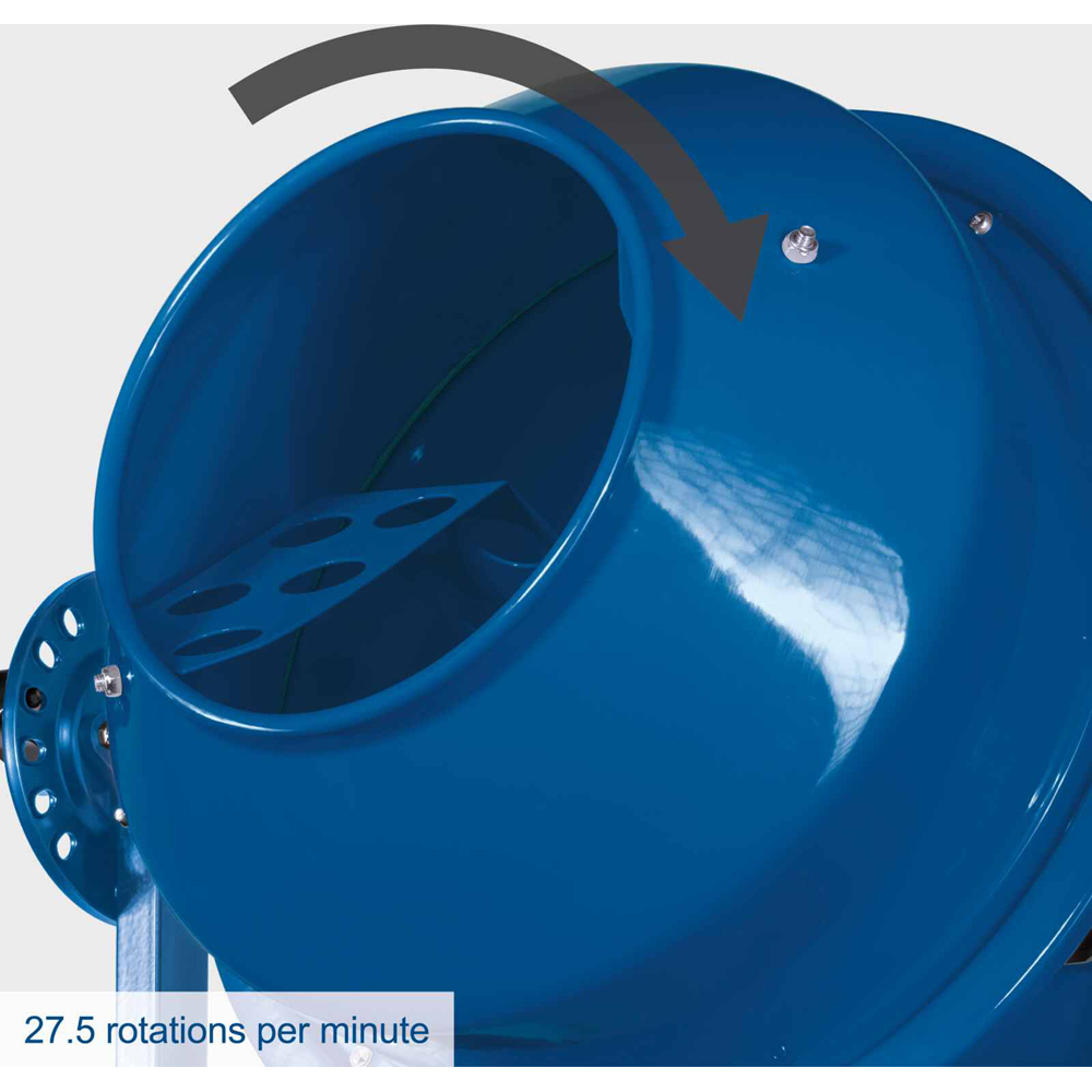 Scheppach MIX65 220W Cement Mixer 63L Image 6