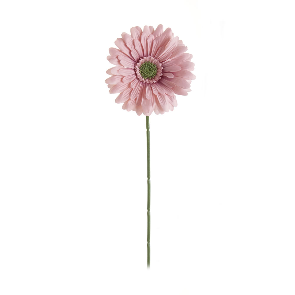 Wilko Gerbera Single Stem Flower Dusky Pink Image