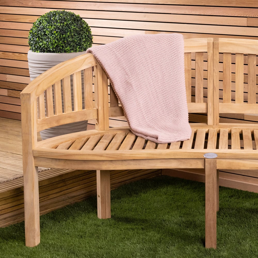 Charles Bentley San Diego Teak Bench Image 5