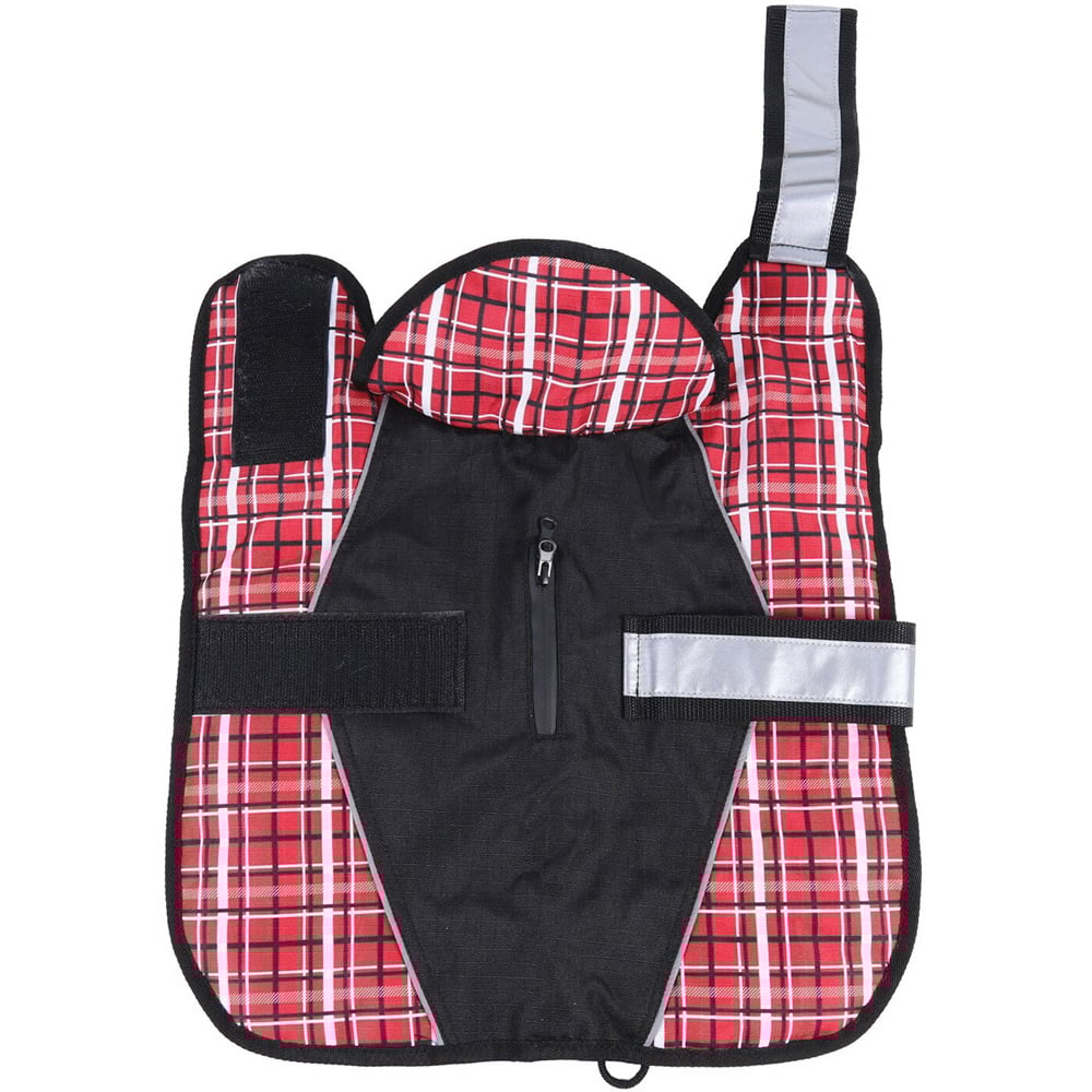 Clever Paws Performance Explorer 70cm Tartan Fleece Lined Dog Coat Image 3