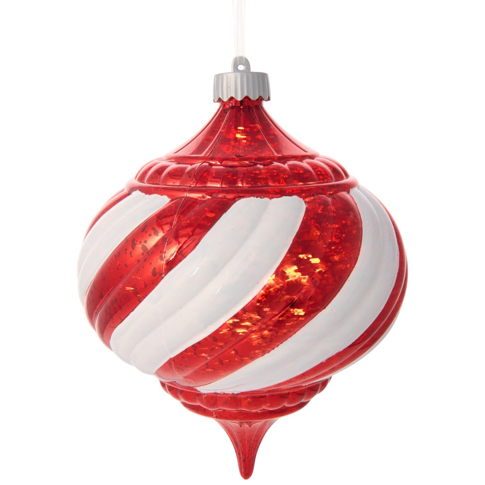 Candy Cane Twist Bauble Image 3