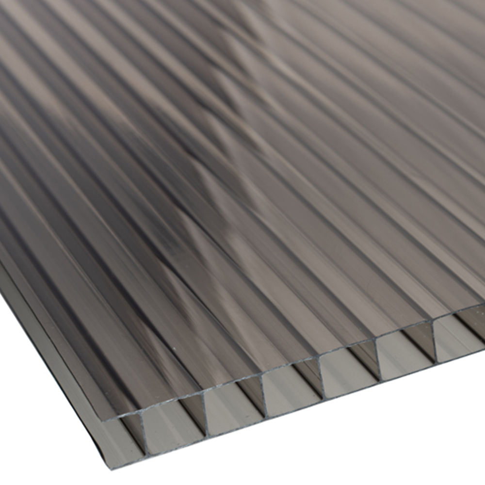 Corotherm Bronze Multiwall Polycarbonate Sheet 4000 x 1050 x 10mm Image 1