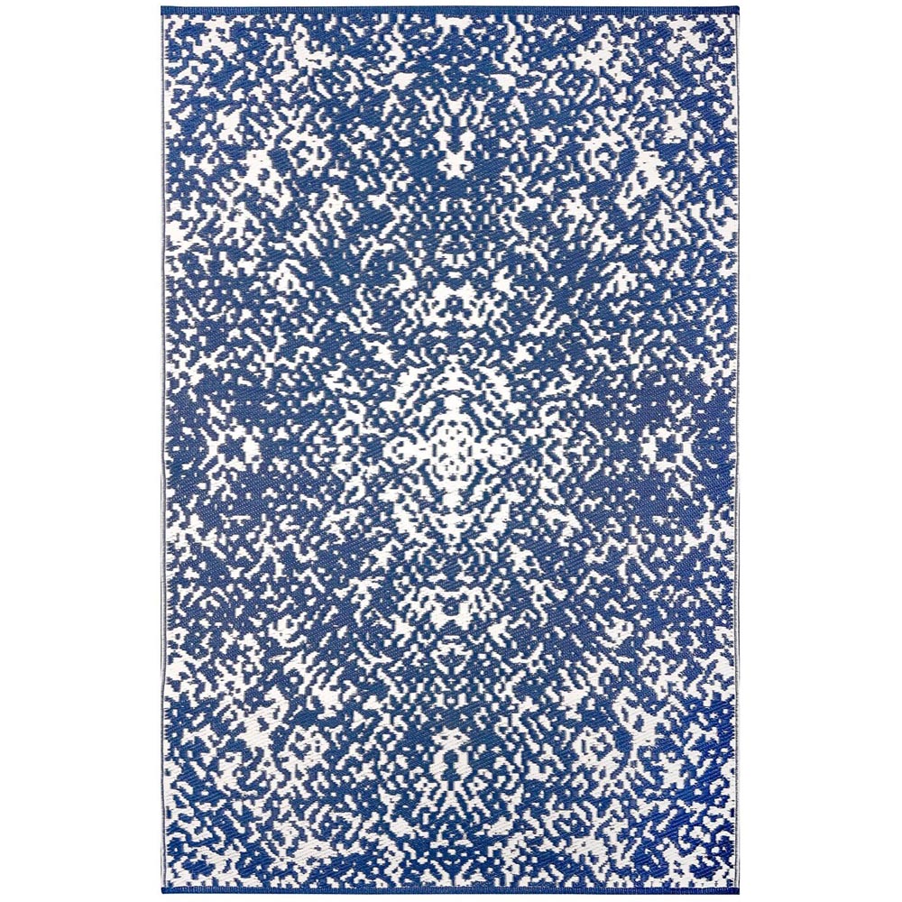 Athena Outdoor Rug - Blue Image 1