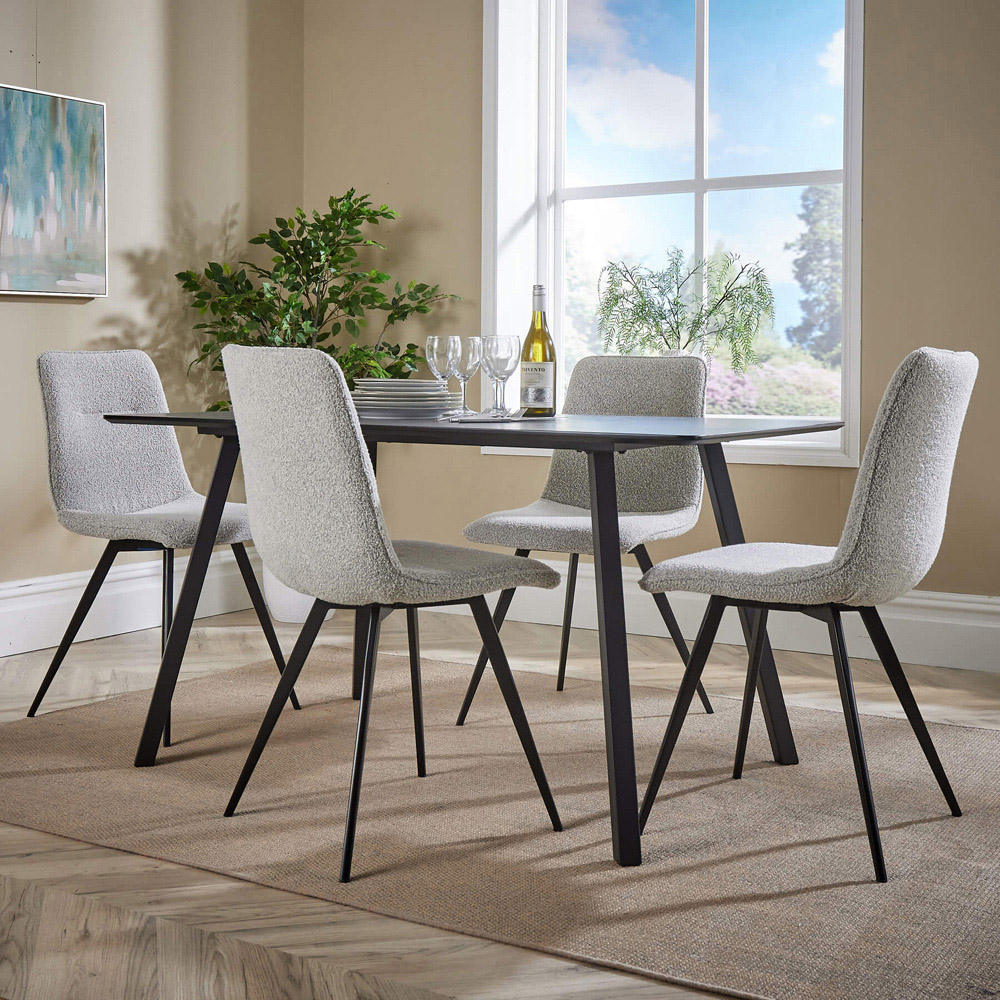 Home Source Wickford Ashford 4 Seater Dining Set Image 7