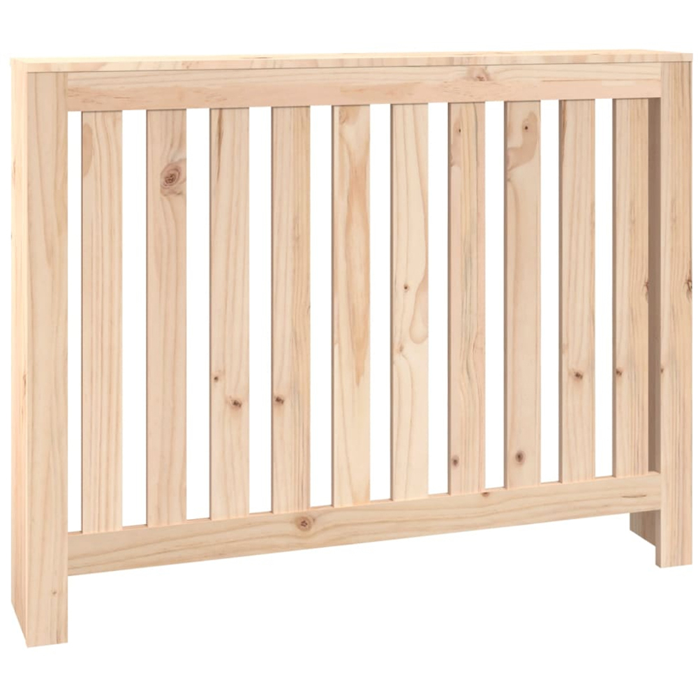 vidaXL Natural Pine Wood Radiator Cover 840 x 1085mm Image 1