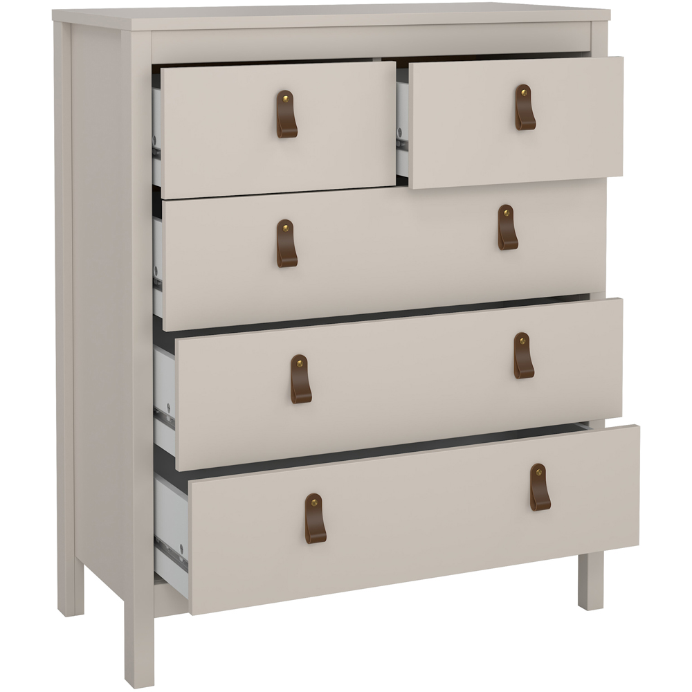 Florence Barcelona 5 Drawer Cashmere Chest of Drawers Image 3