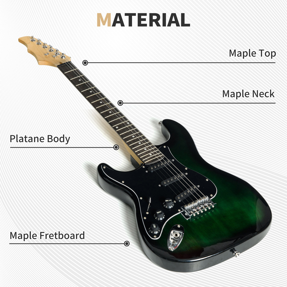 SPORTNOW 6 String Beginner Electric Guitar Set Image 8