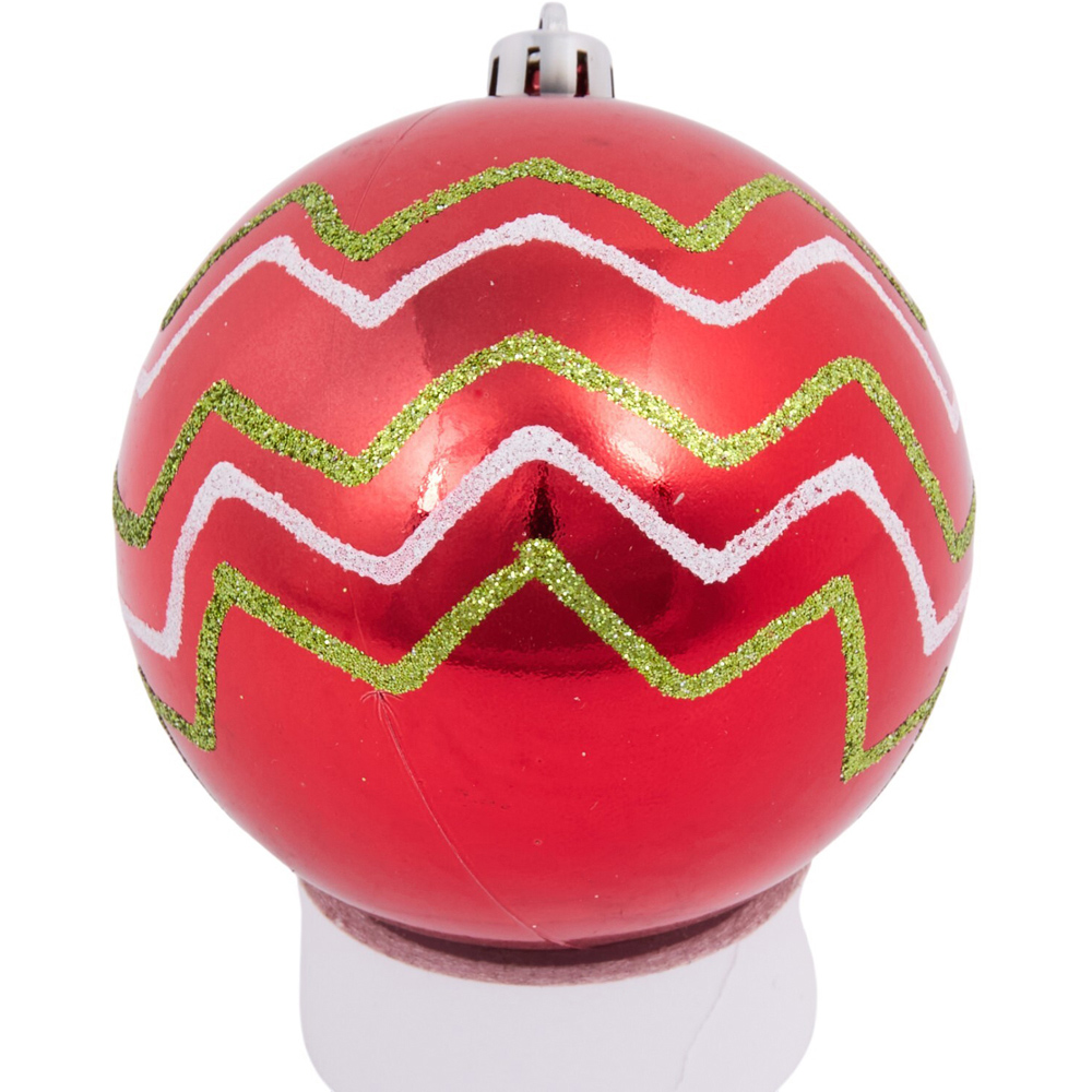 Pack of 16 Candy Cane Carnival Baubles Image 8