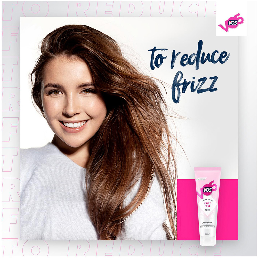 VO5 Frizz Free Air-Dry Lightweight Non-Greasy Hair Cream 125ml 3 Pack Image 6