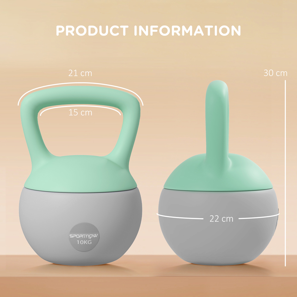SPORTNOW Soft Kettlebell with Non Slip Handle 10kg Image 7