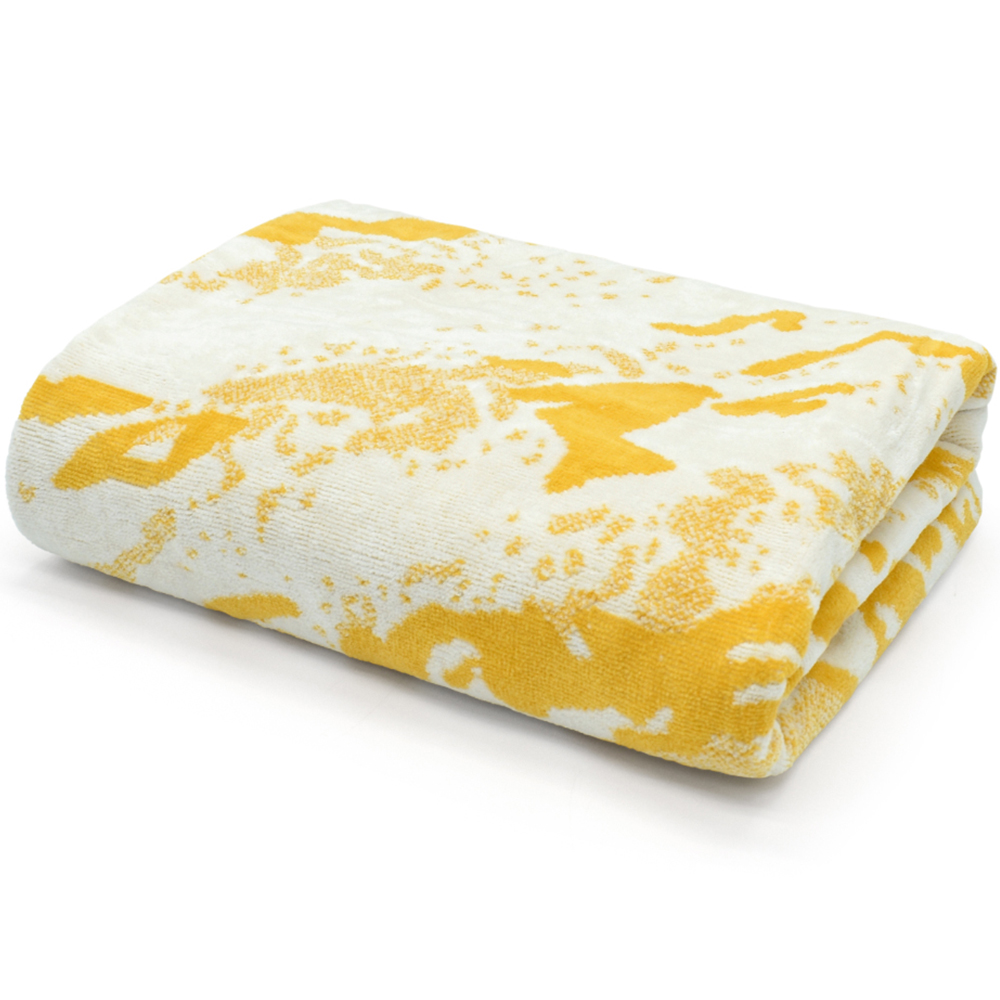 Velosso Marble Gold Bath Towel 2 Pack Image 3