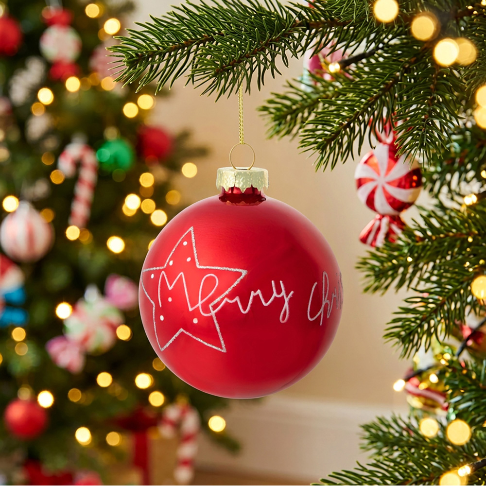 Shiny Christmas Bauble Image 3