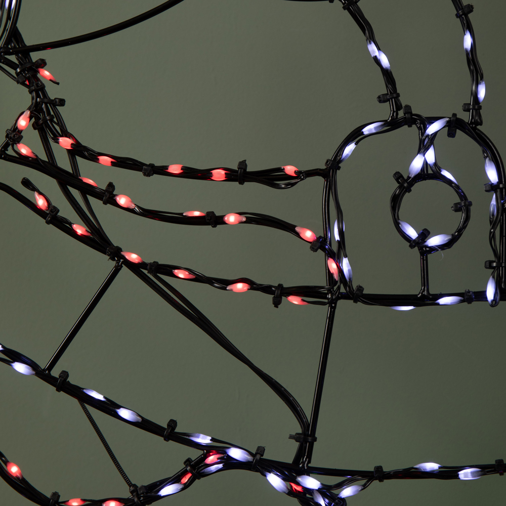 Samuel Alexander Multicolour LED FlexiBrights Light Up Santa Christmas Decoration Image 8