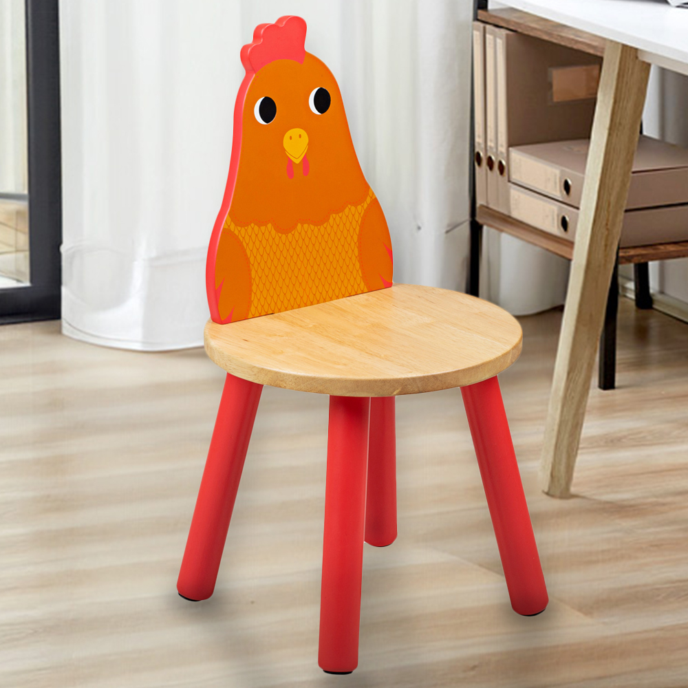 Tidlo Wooden Chicken Chair Image 1