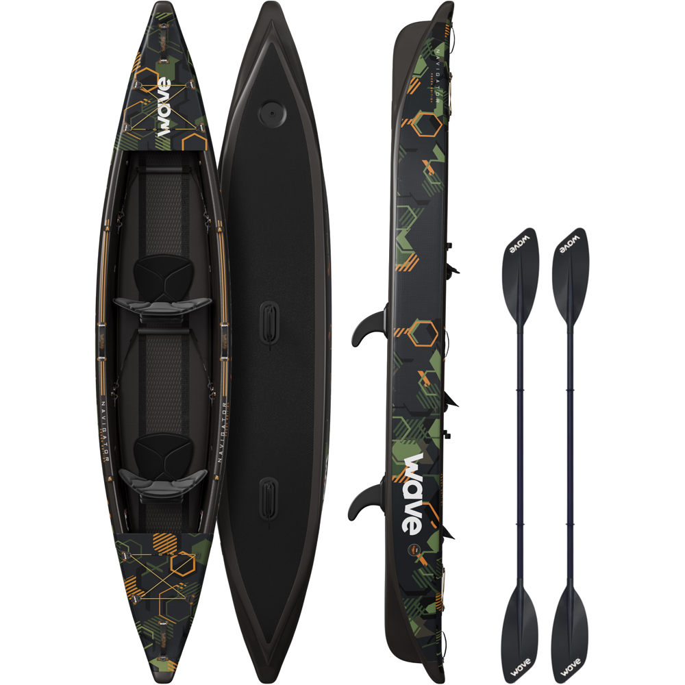 Wave Navigator 3.0 2 Person Camo Kayak Image 1