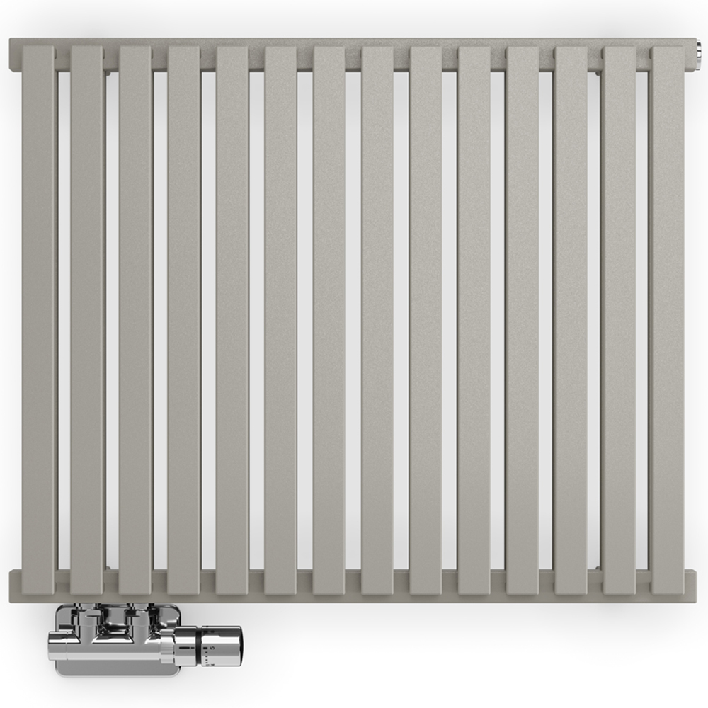 Terma Nemo 2135 BTU Metallic Stone Radiator 530 x 645mm Image 3