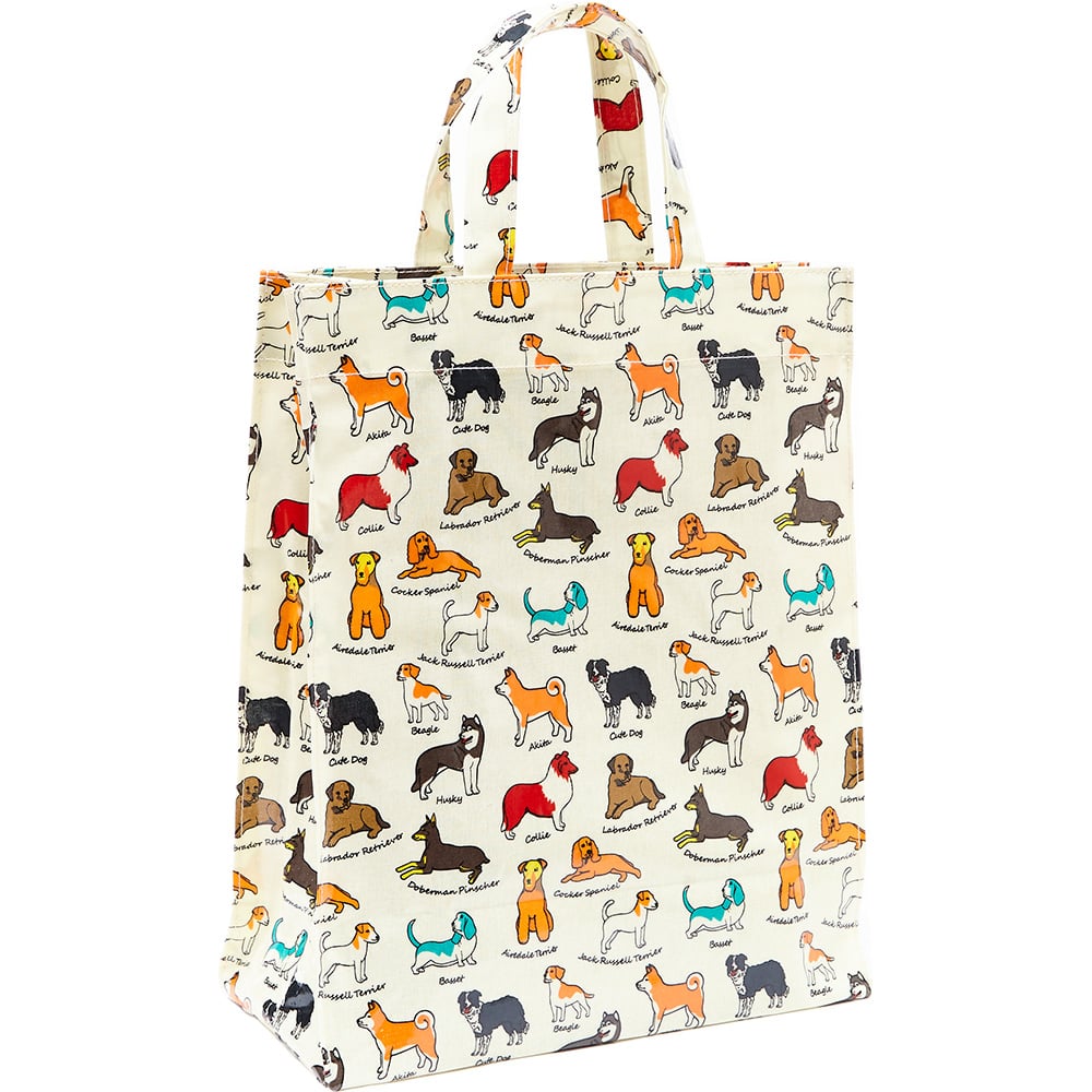Highlands Homeware Dog Print Tote Bag Image 1