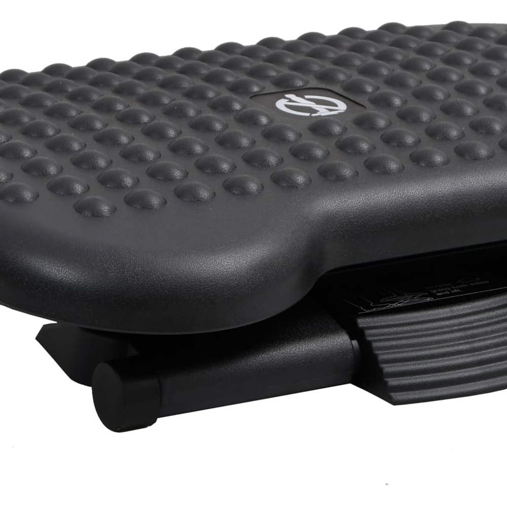 vidaXL Black High Impact Polystyrene Footrest Image 7