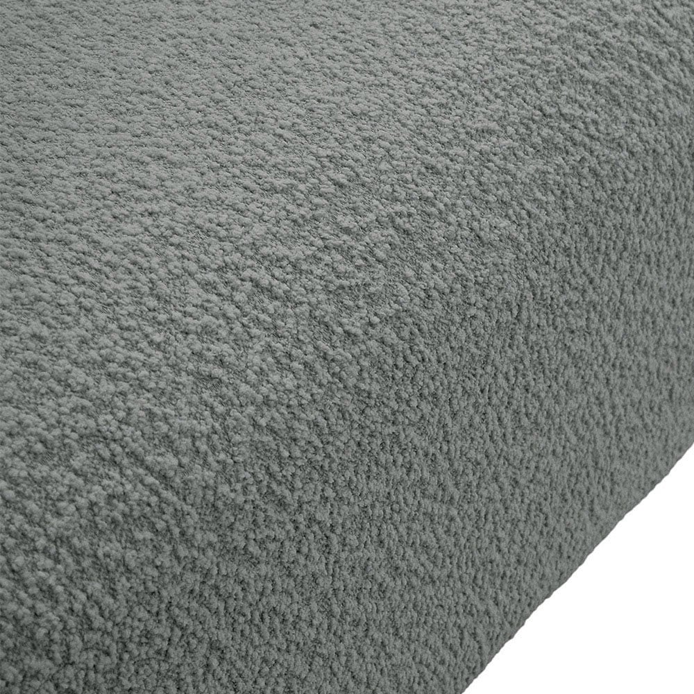 Living and Home 2 Seater Modern Upholstered Bench with Wooden Legs Image 7