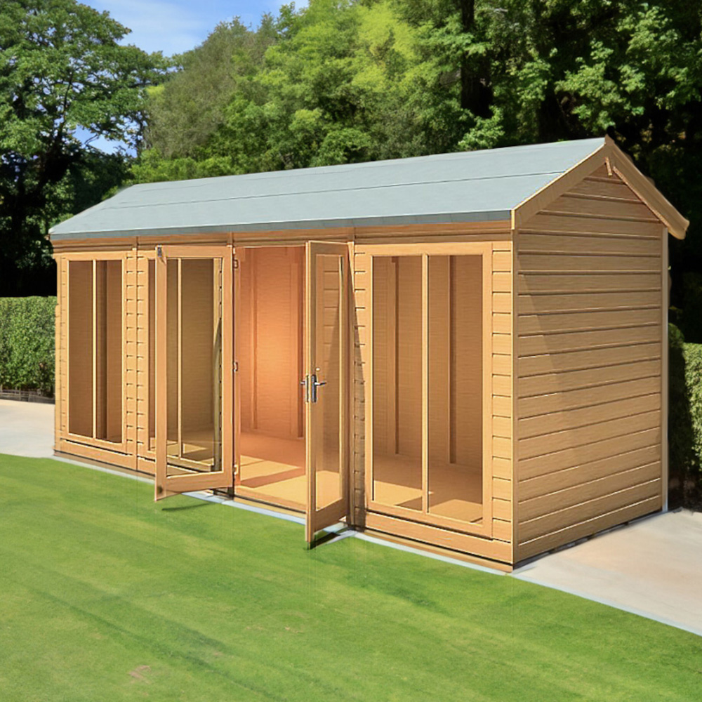 Shire GB Mayfield 16 x 8ft Summerhouse Image 2