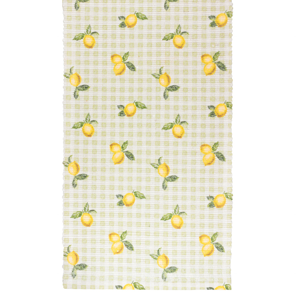 Furn Fruits Green Lemons Table Runner 180 x 35cm Image 2