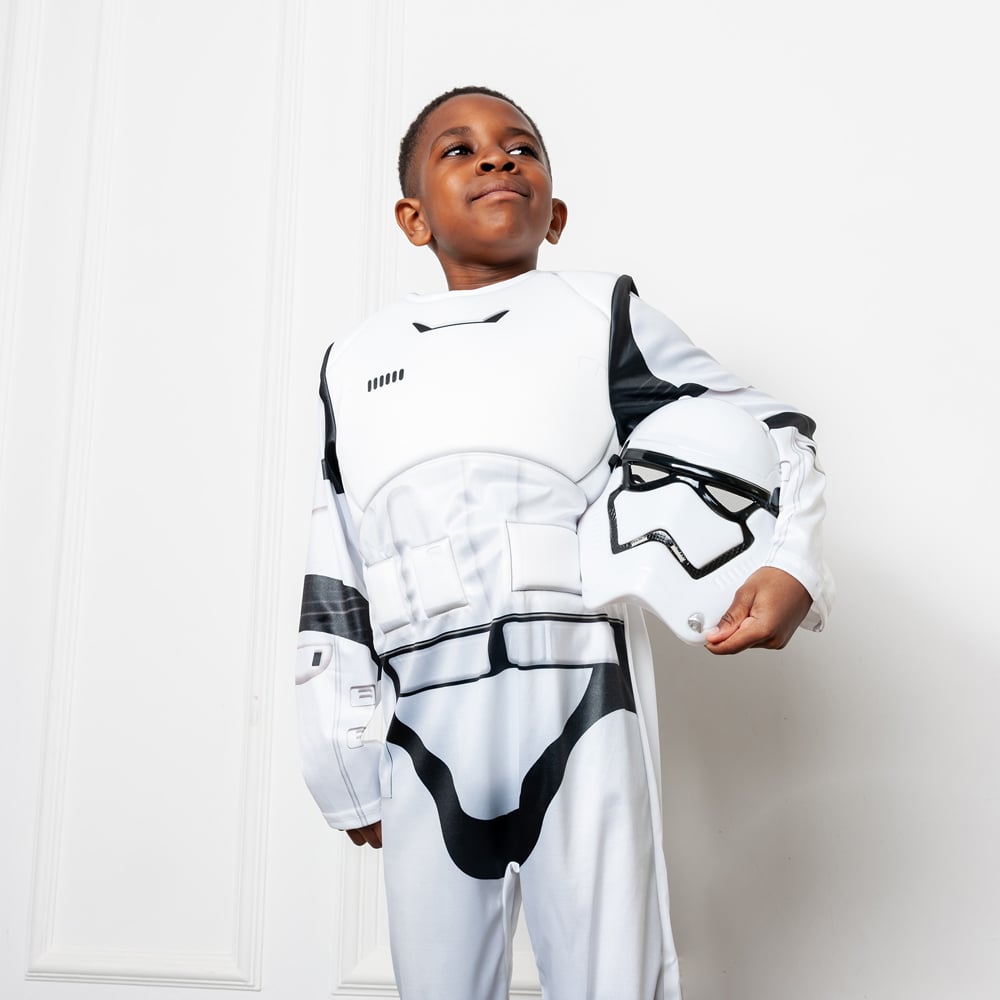 Star Wars Deluxe Stormtrooper 3D Armour Costume Age 3 to 4 Years Image 5