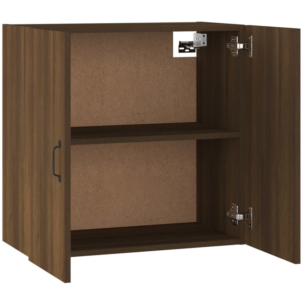 vidaXL 2 Door Brown Oak Wall Cabinet Image 5