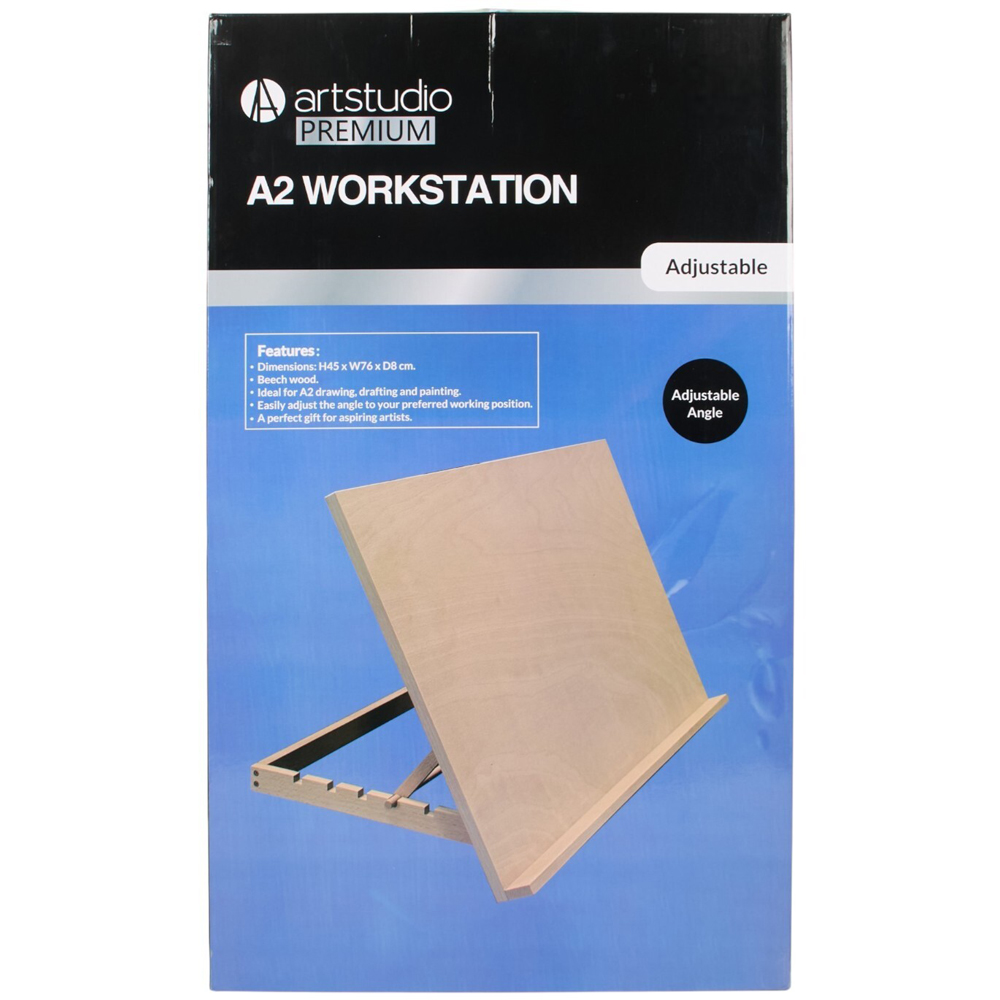 Wooden A2 Sheet Workstation Natural Image 7