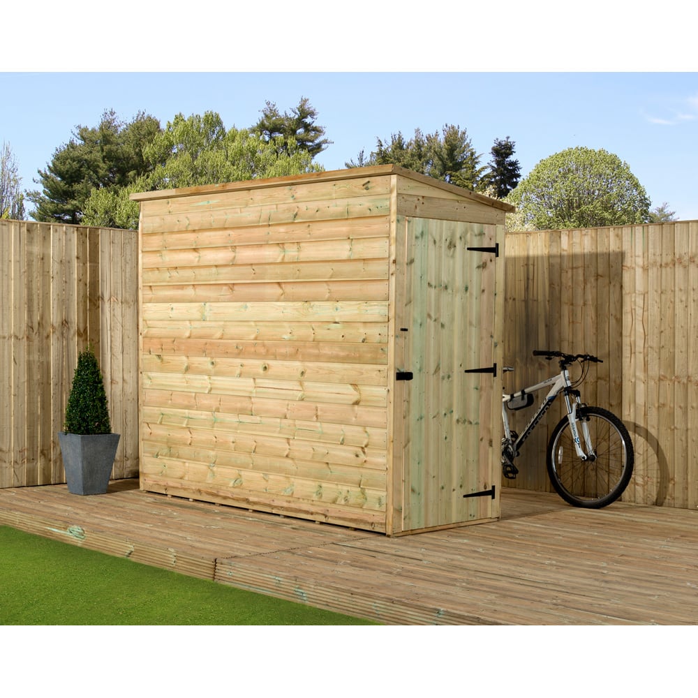 Empire Sheds 2200 5 x 3ft Tongue and Groove Pent Garden Shed Image 4