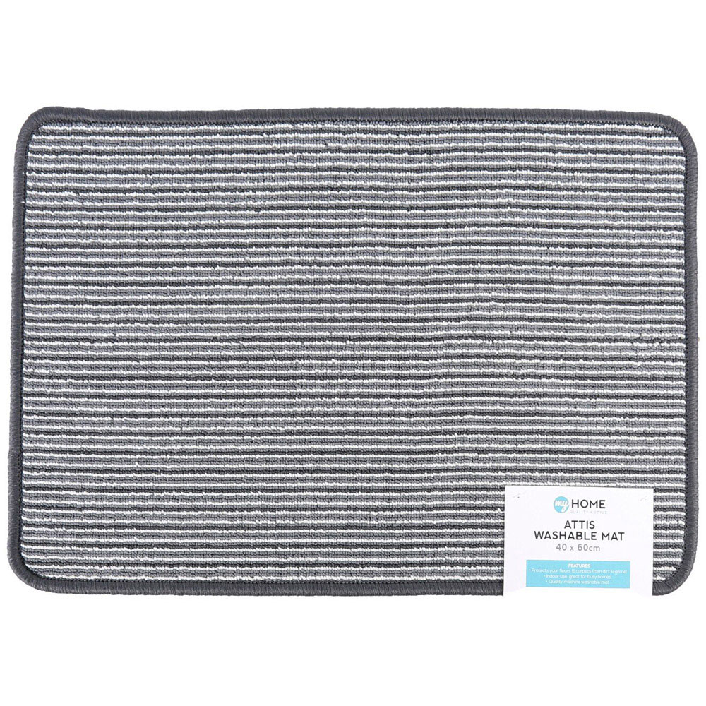 Single My Home Attis Small Latex Doormat 40 x 60cm in Assorted styles Image 4