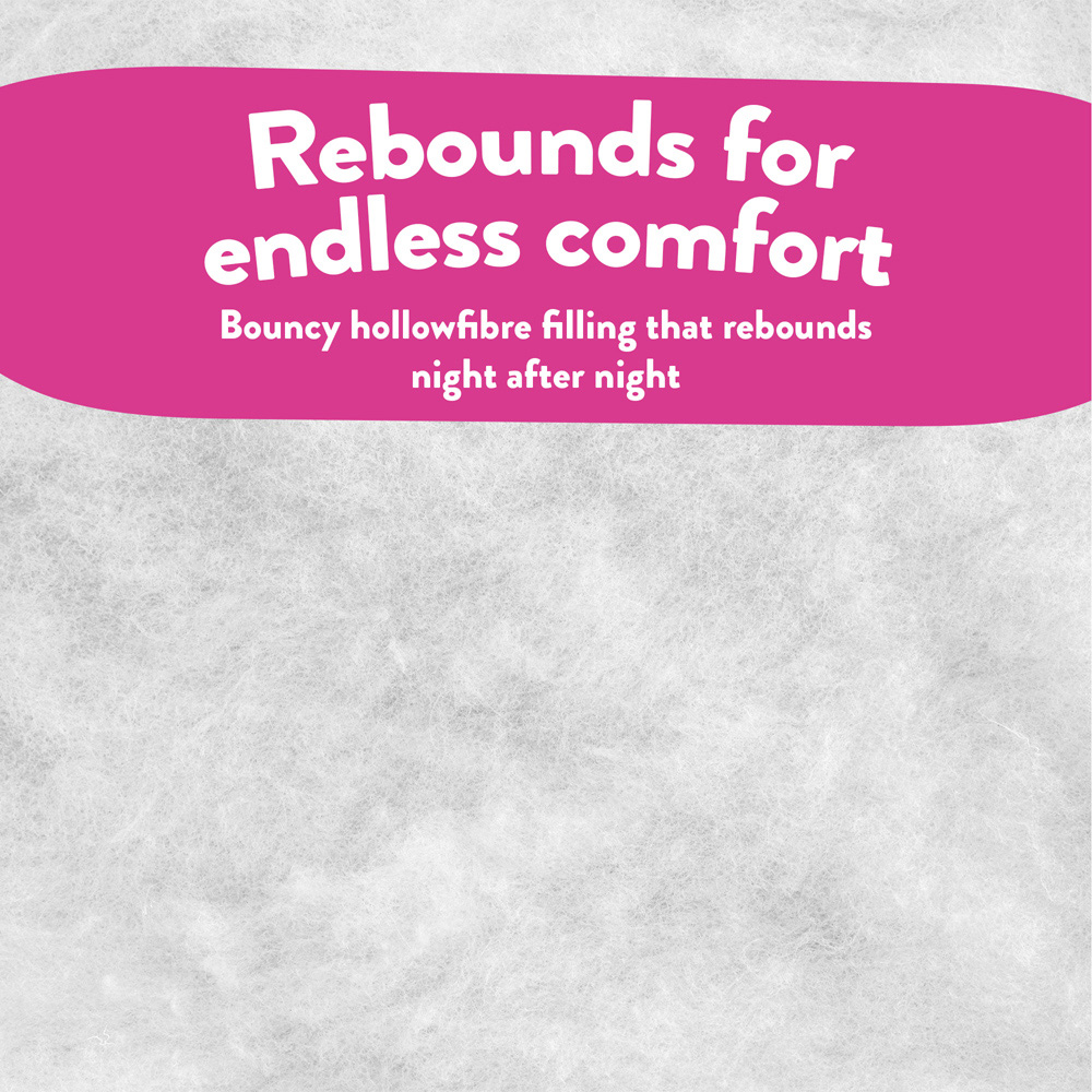Slumberdown Single Sleep Soundly Rebound Mattress Topper Image 7
