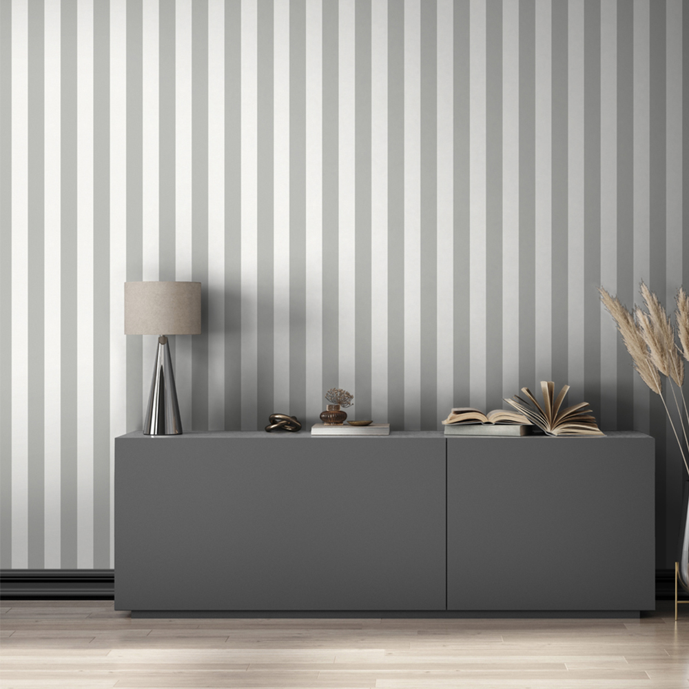 Galerie Industrial Effects White and Grey Wallpaper Image 4