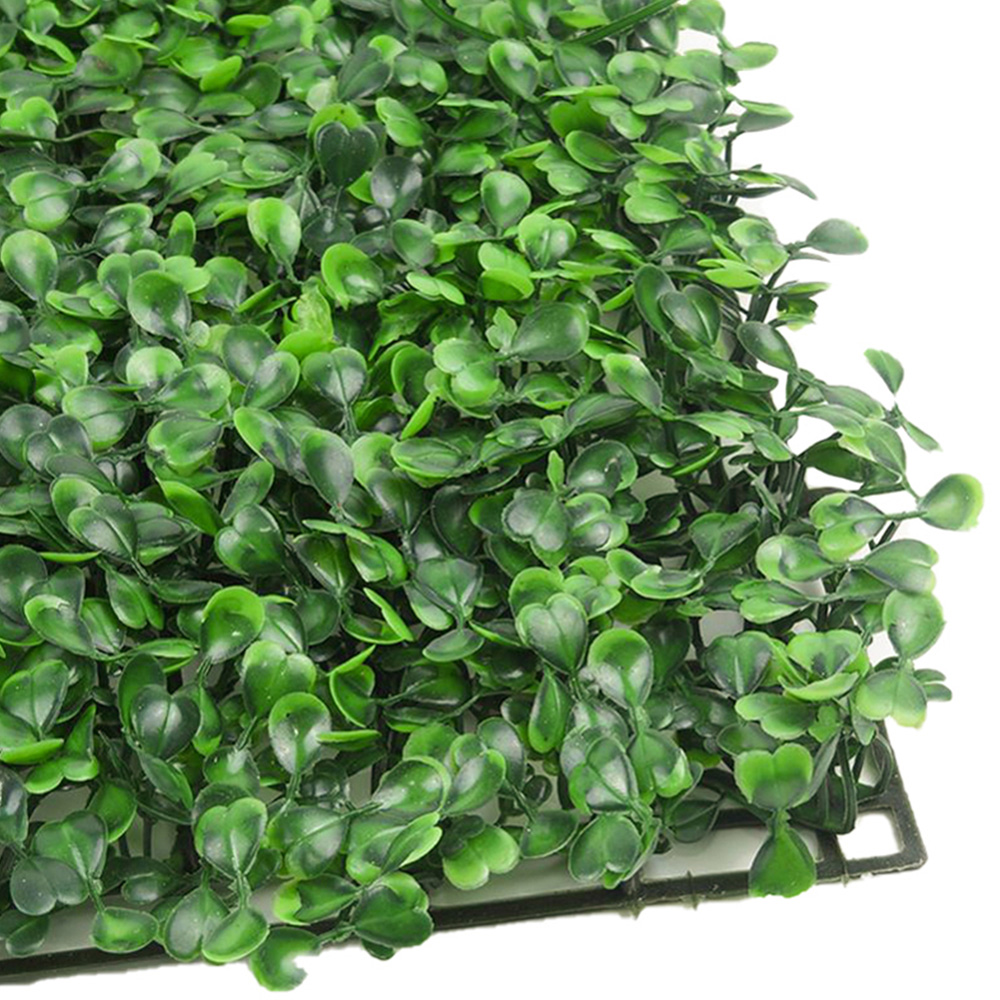 Living and Home Green Artificial Boxwood Wall Panel 60 x 40cm 6 Pack Image 5