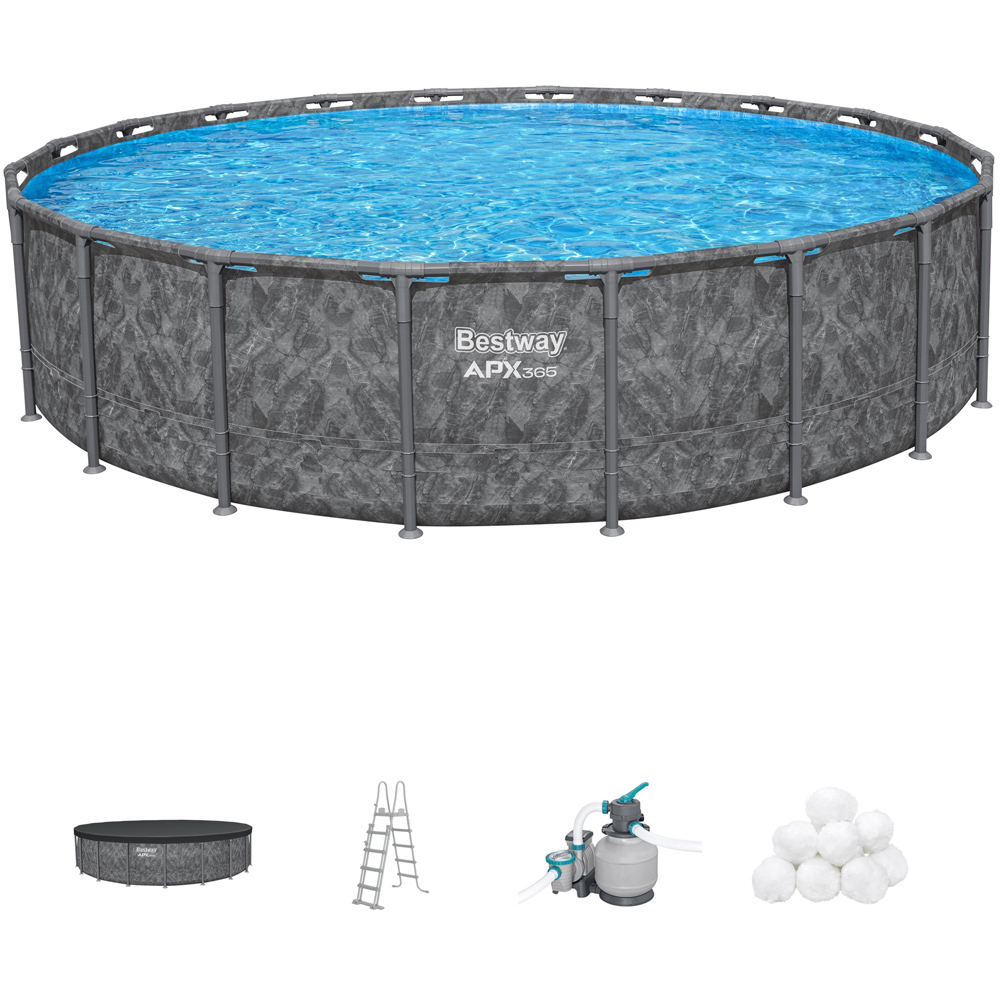 Bestway APX 365 Round Pool Set 20ft x 52 inch Image 3