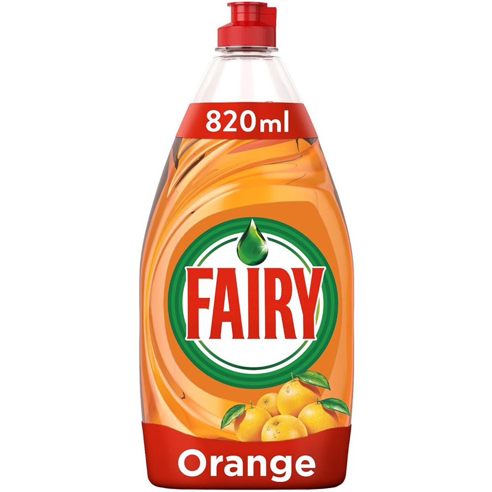 Fairy Platinum Quickwash Citrus Grove Washing Up Liquid 820ml Image