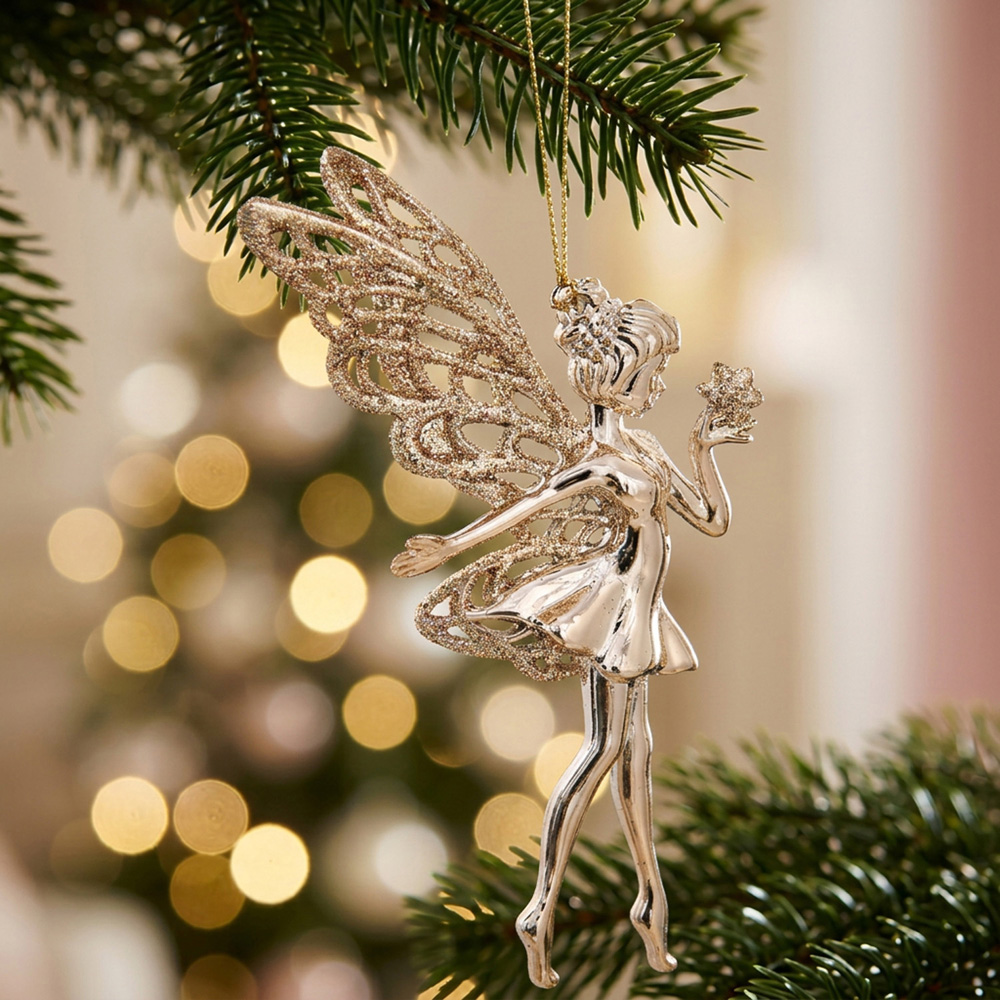 Rose Gold Fairy Hanging Decoration Image 2