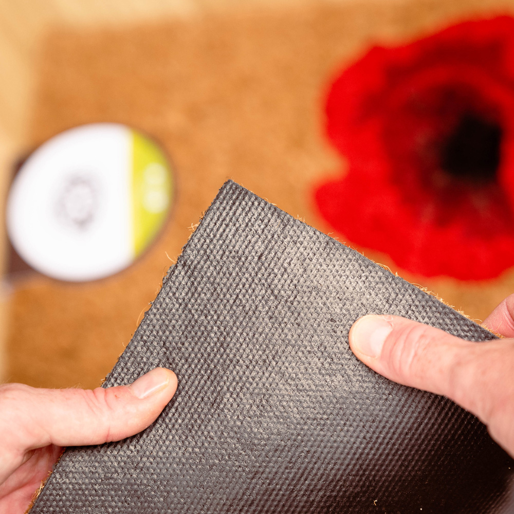 Coco & Coir Poppy Nectar Coir Door Mat 40 x 60cm Image 3