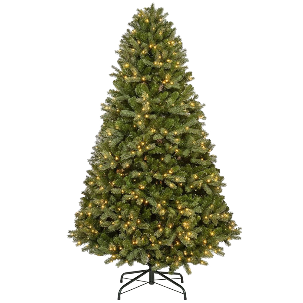 The Christmas Centre Pre-Lit Clarendon Artificial Xmas Tree 6.5ft Image 1